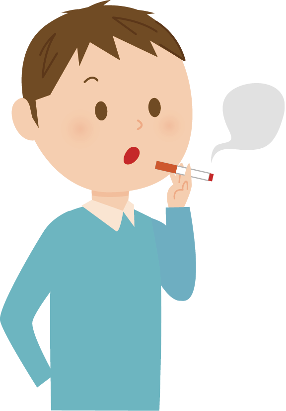 喫煙者のイラスト