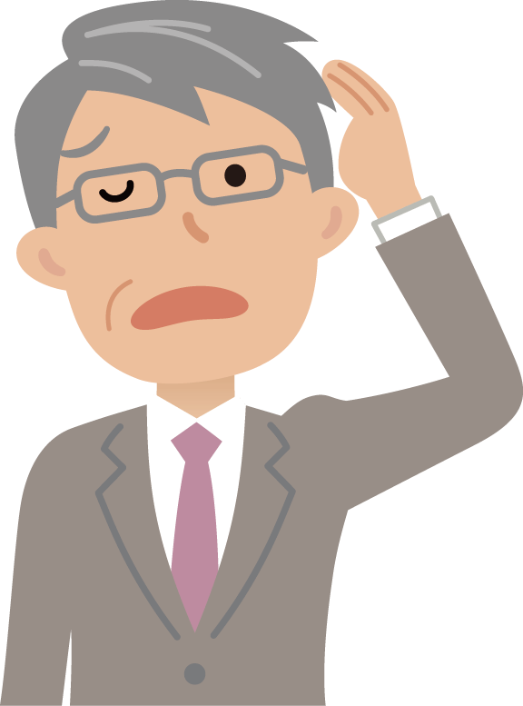 男性のイラスト