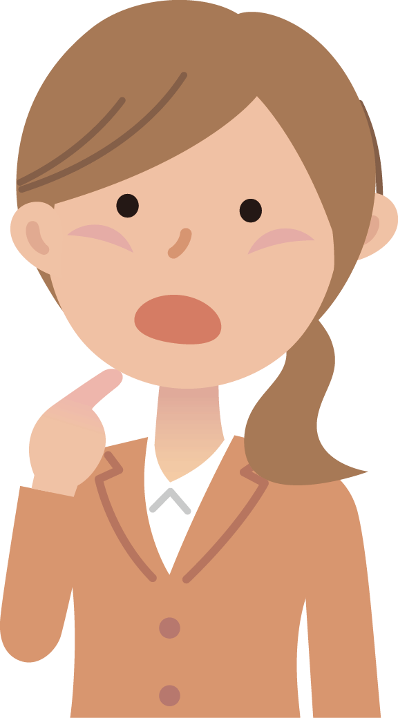 女性のイラスト