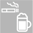 喫煙・飲酒の多い方 アイコン