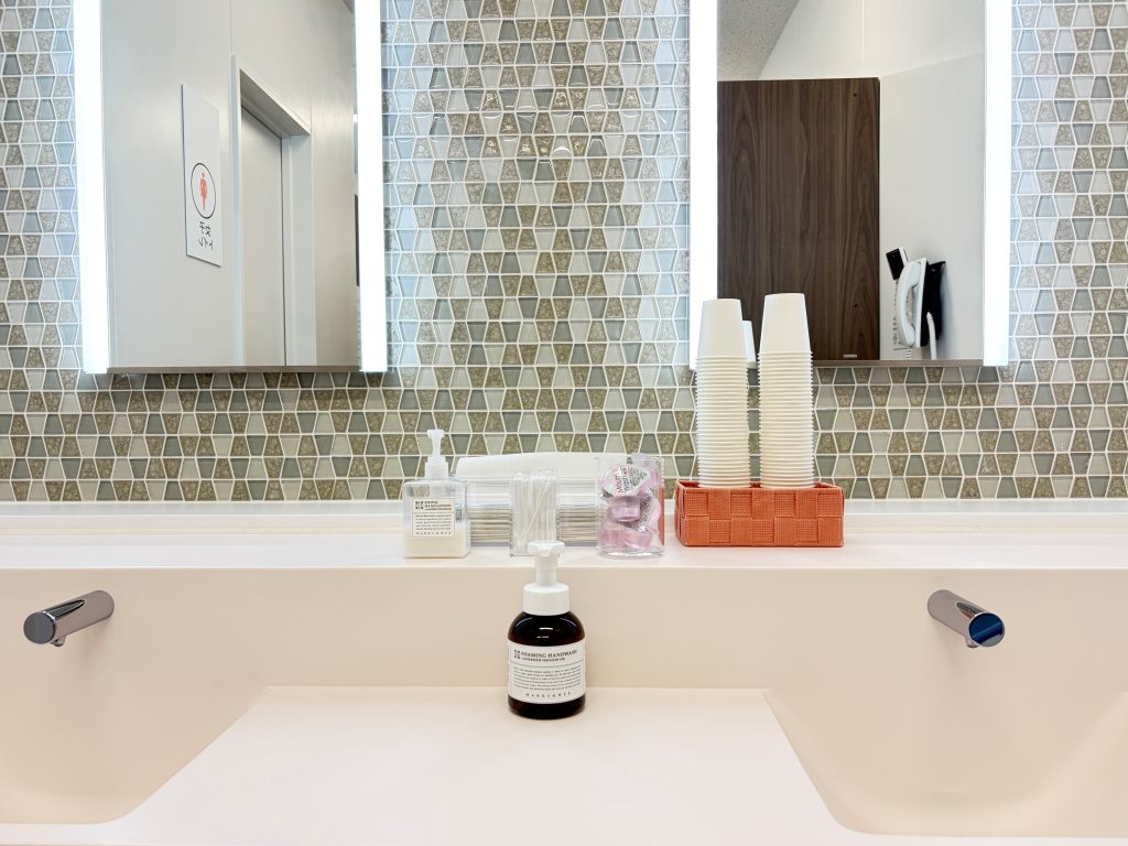 大安寺クリニック　女性更衣室のアメニティについて