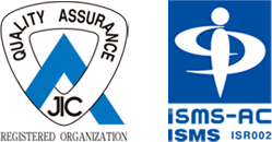 JICとISMSのロゴ